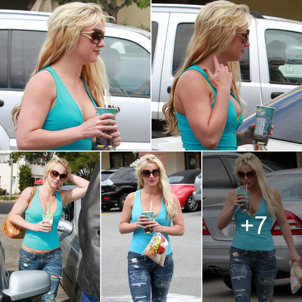 Britney Spears Flaunts Her Stunning Figure in Beverly Hills